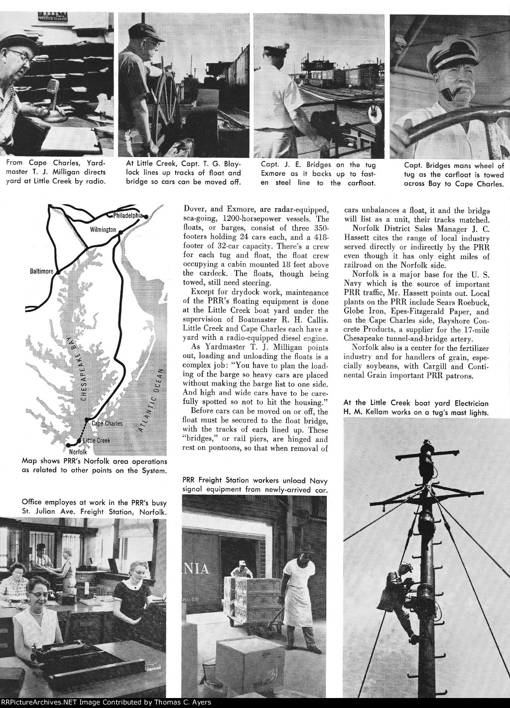 "The PRR In Norfolk," Page 2, 1961